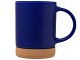 Кружка 450 мл с пробковым дном "Корк & Бон", глубокий синий