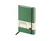 Ежедневник А5 недатированный «Megapolis Velvet», зеленый (Р)