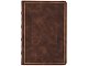 Ежедневник недатированный А5 "Royal", коричневый с бронзовым срезом
