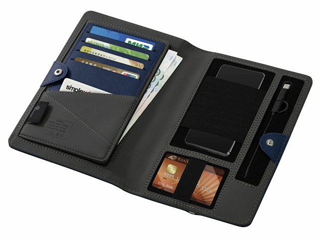 Органайзер с функцией беспроводной зарядки «Manner», 5000 mAh thumbnail