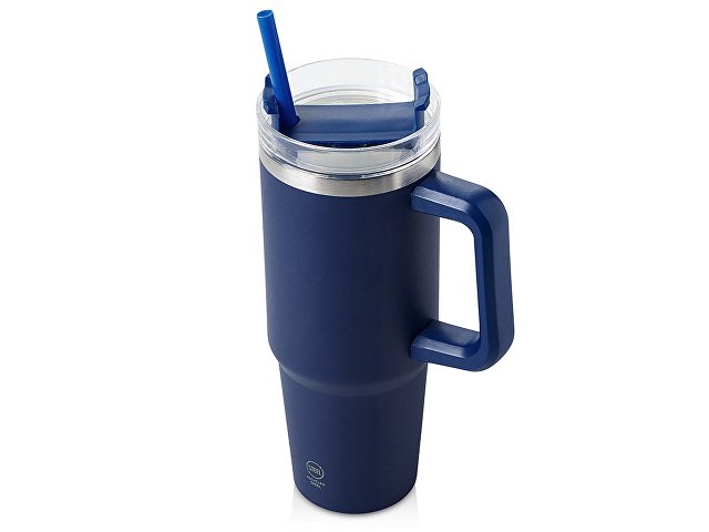 Термокружка KRANSTON с трубочкой и поворотной крышкой, 850 мл thumbnail