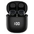 Беспроводные наушники с микрофоном Air Buds Pro, TWS, BT 5.3, LED, 300 мАч, черный, Deppa