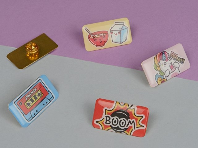 Значок металлический «Прямоугольник» thumbnail