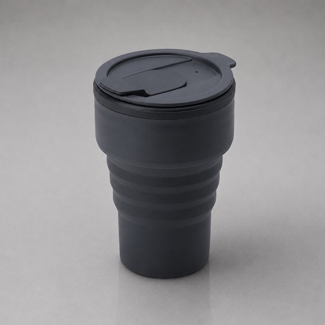 Силиконовый складной стакан «GoCup»