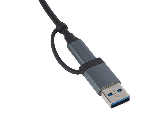 USB-хаб «Link» с коннектором 2-в-1 USB-C и USB-A, 2.0/3.0 thumbnail