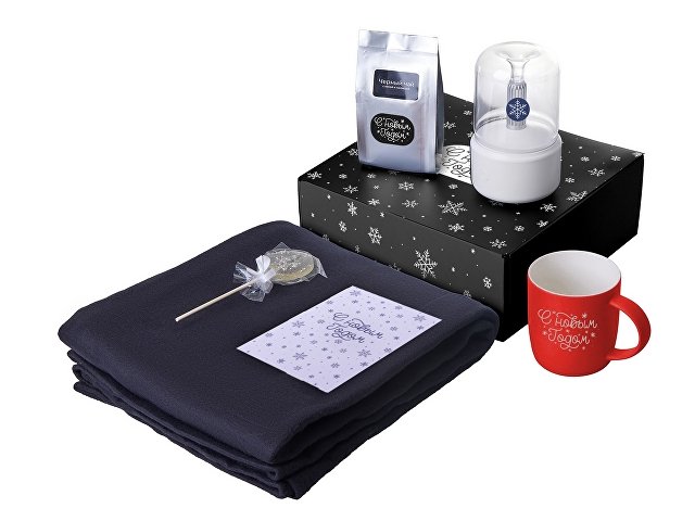 Подарочный набор «Re:Haven» с пледом, увлажнителем и кружкой thumbnail