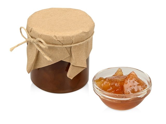 Варенье грушевое с яблоками и корицей в подарочной обертке thumbnail