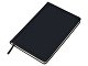 Бизнес-блокнот "С3" софт-тач с магнитом, твердая обложка, 96 листов, черный