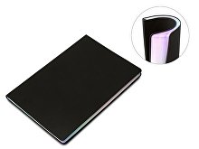 Блокнот А5 в гибкой обложке «Fellini» с голографическим срезом