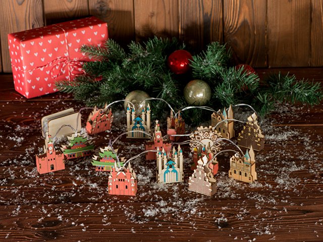 Ёлочная гирлянда «Достопримечательности России» thumbnail