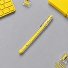 Ручка шариковая «Лабиринт» с головоломкой желтая