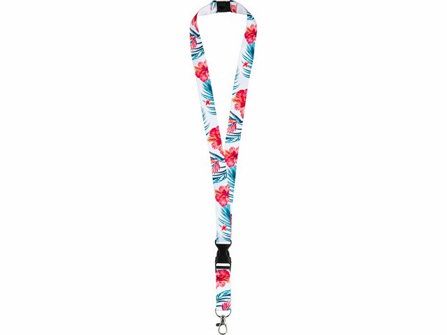 Ланъярд под сублимацию с карабином, межуровневым замком и замком обрыва, 2 см thumbnail