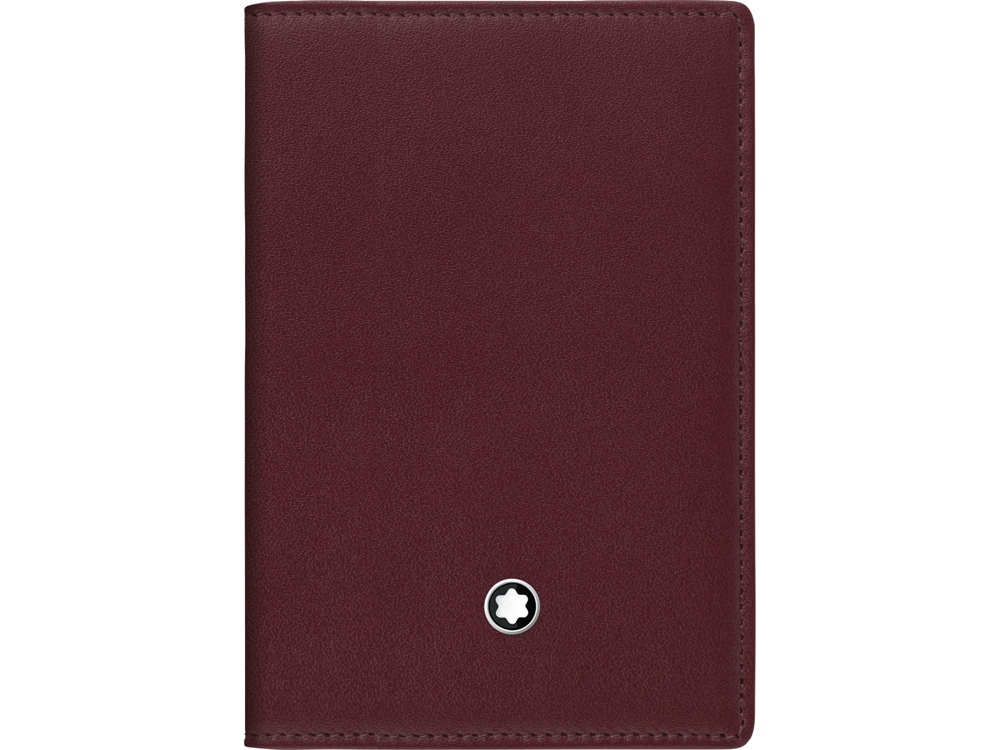 Визитница Meisterstück. Montblanc, бордовый