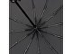 Зонт складной мужской TORBER, автомат, 3 сложения, черный, каркас сталь/файбергласс, эпонж, пластиковая ручка, диаметр 103 см