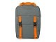 Рюкзак «Lock», серый/оранжевый