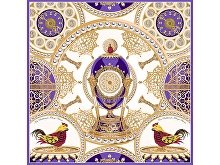 Платок «Пасхальное яйцо-часы Петушок»