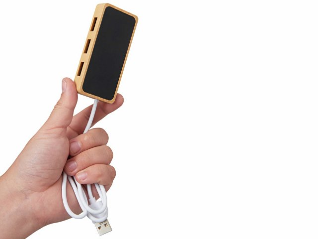 USB хаб с подсветкой лого «Reedia S5», 3*USB, 1*Type C thumbnail