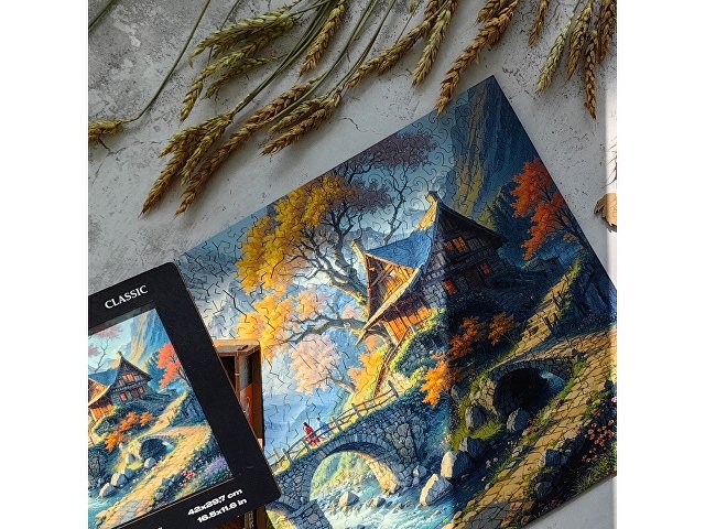 Деревянный пазл «Wonderhouse»