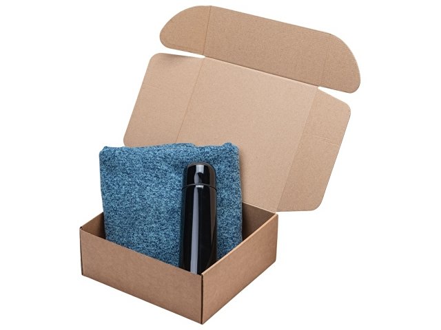 Подарочный набор «Calmy» с термосом и пледом thumbnail