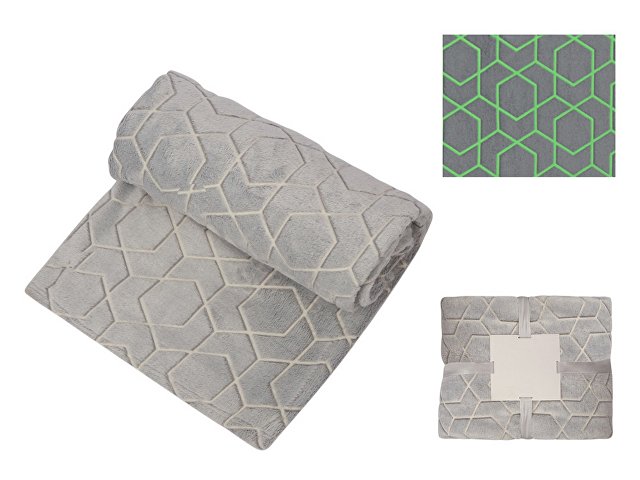 Светящийся в темноте плед «Lattice» thumbnail