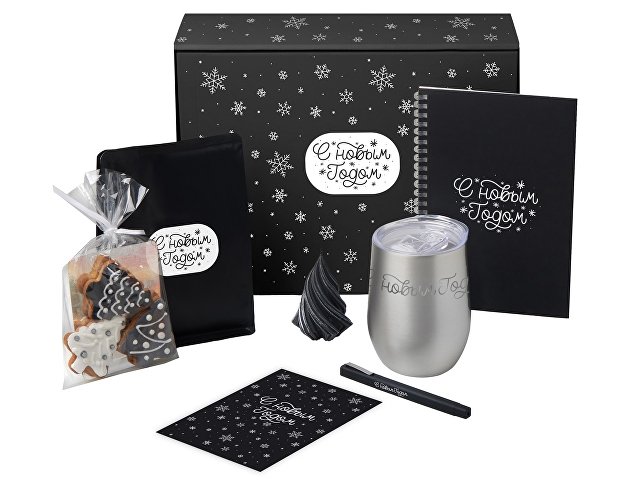 Подарочный набор «Re:Start» с термокружкой, кофе и блокнотом