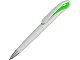 Ручка шариковая "Swansea", белый/зеленый, синие чернила