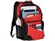 Рюкзак Rush для ноутбука 15,6" без ПВХ, красный/черный