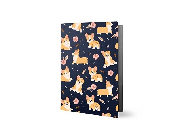 Папка для документов с возможностью полноцветной УФ-печати, софт-тач thumbnail