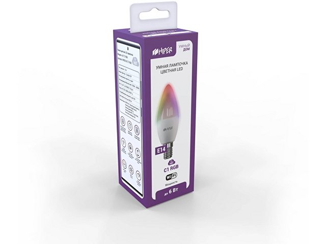 Умная LED лампочка «IoT C1 RGB» thumbnail