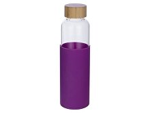 Стеклянная бутылка для воды в силиконовом чехле «Refine» (арт. 887319)