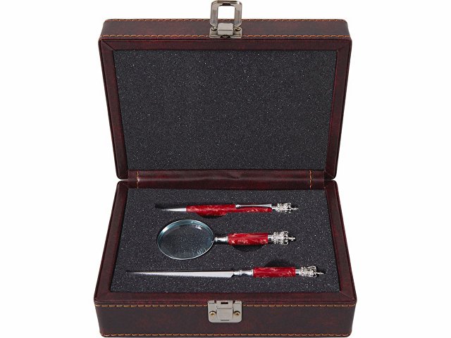 Набор «Принц Уэльский»: ручка, лупа, нож для бумаг thumbnail