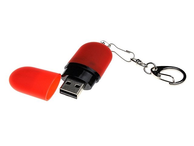 USB 3.0- флешка «Goutte Soft-touch» на 256 Гб каплевидной формы — фото 2