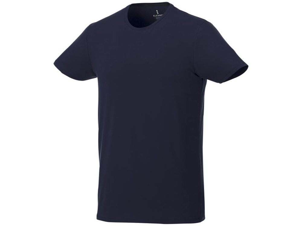 Мужская футболка Balfour с коротким рукавом из органического материала, темно-синий
