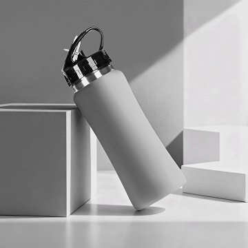 Бутылка для воды «Bottle C1», soft touch, 600 мл