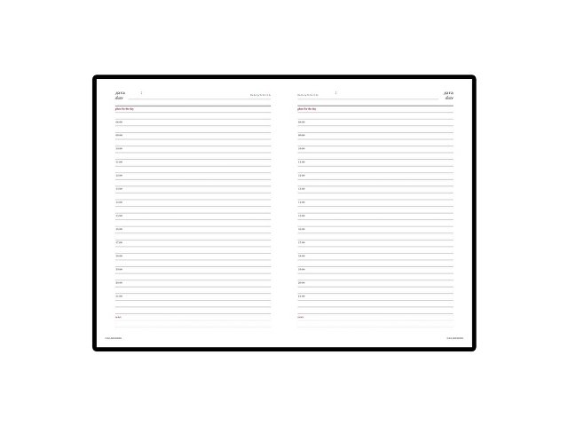 Ежедневник А5 недатированный «Leader»