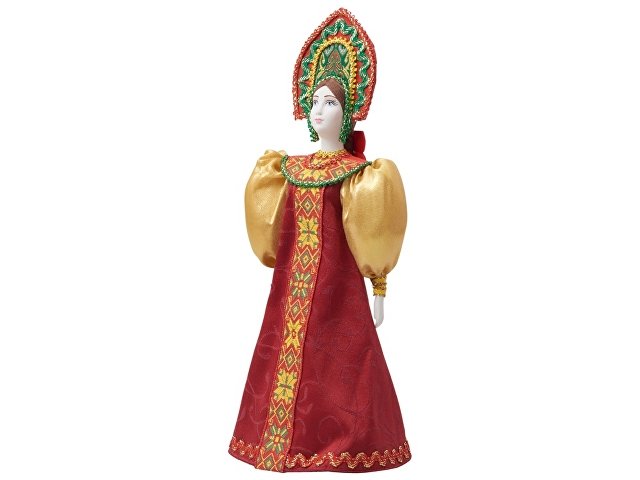 Подарочный набор: кукла фарфоровая, крем-мёд с лаймом и имбирем thumbnail