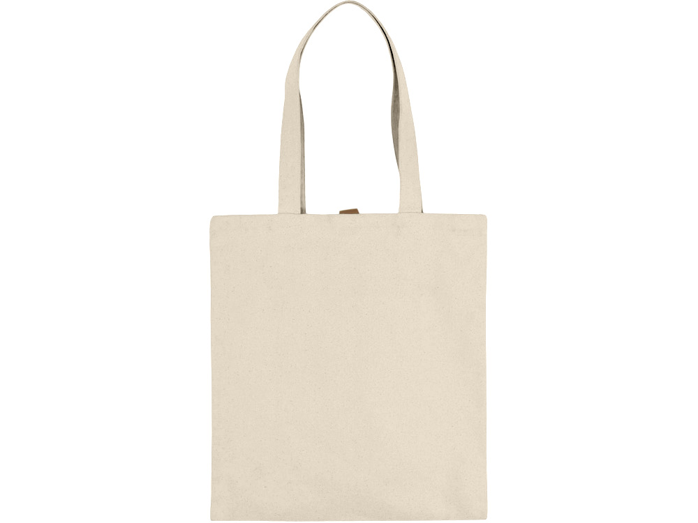 Cумка Clip из хлопка 340 г/м2 с застежкой из экокожи