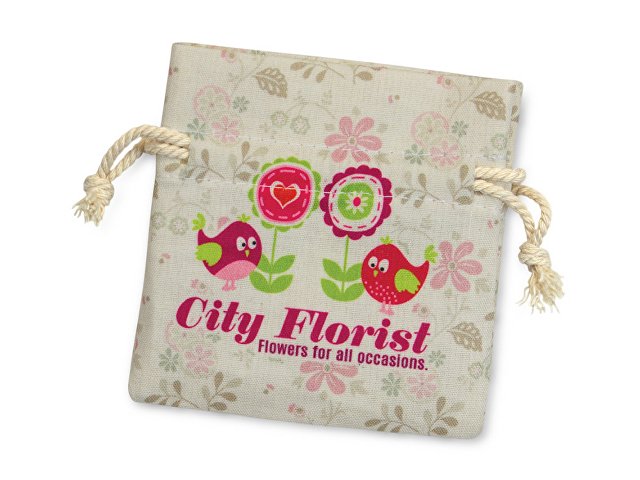 Мешочек подарочный малый с возможностью полноцветной печати thumbnail