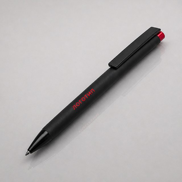 Ручка металлическая шариковая «Taper Metal» soft-touch