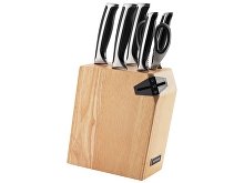 Набор из 5 кухонных ножей, ножниц и блока для ножей с ножеточкой «URSA» (арт. 247261)