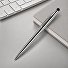 Ручка шариковая металлическая поворотная "Glory" со стилусом, серебристый