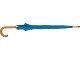 Зонт-трость "Радуга", синий 2390C