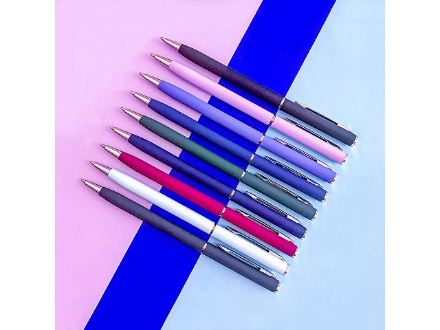 Ручка металлическая шариковая «Palermo», софт-тач