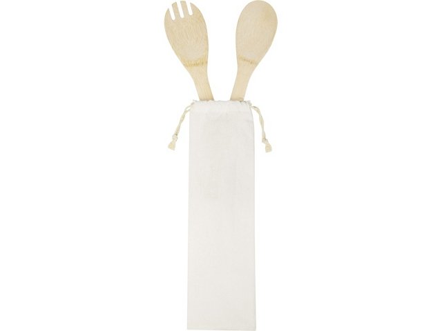 Набор из бамбуковой ложки и вилки «Endiv»