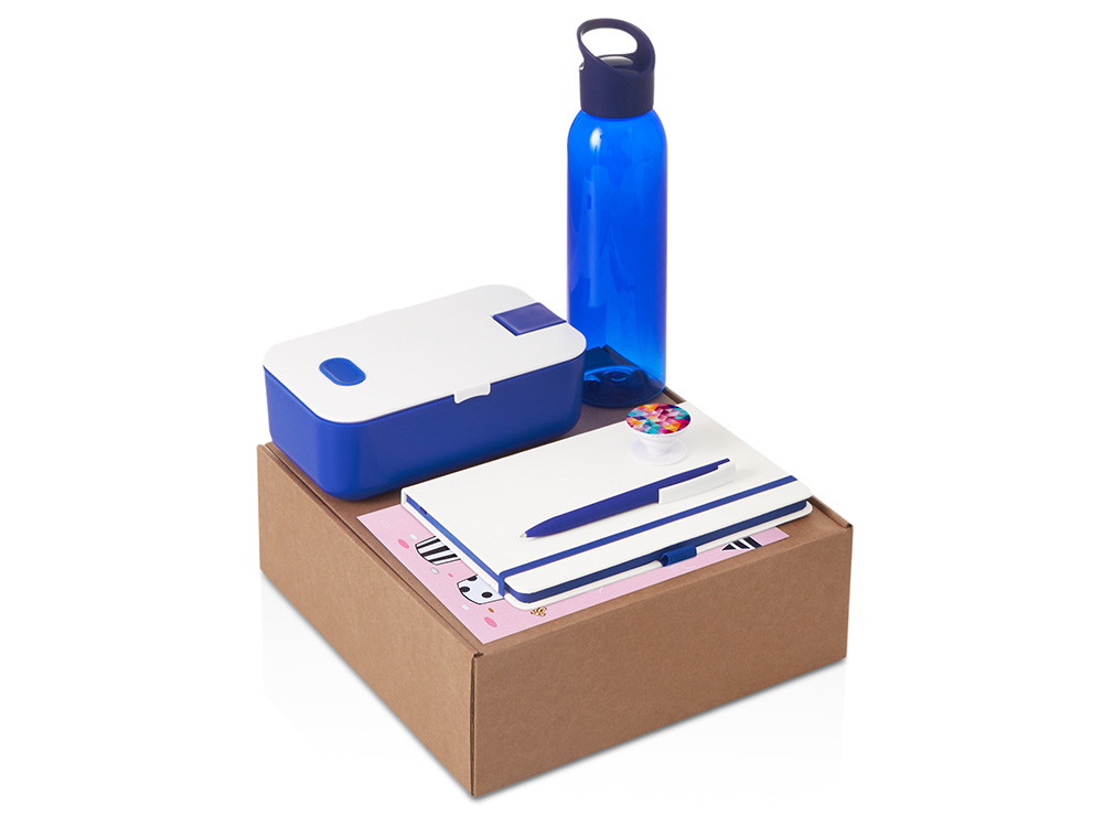 Набор «Bitetime» с бутылкой для воды, блокнотом, ручкой и ланчбоксом