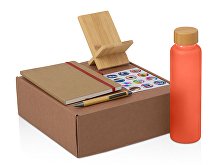 Набор «Wooden» с бутылкой, блокнотом, ручкой и подставкой для телефона 