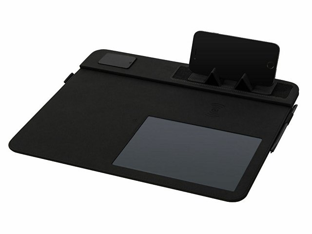 Многофункциональный коврик для мыши «Multi Pad» с беспроводной зарядкой и LCD экраном, 10 Вт thumbnail