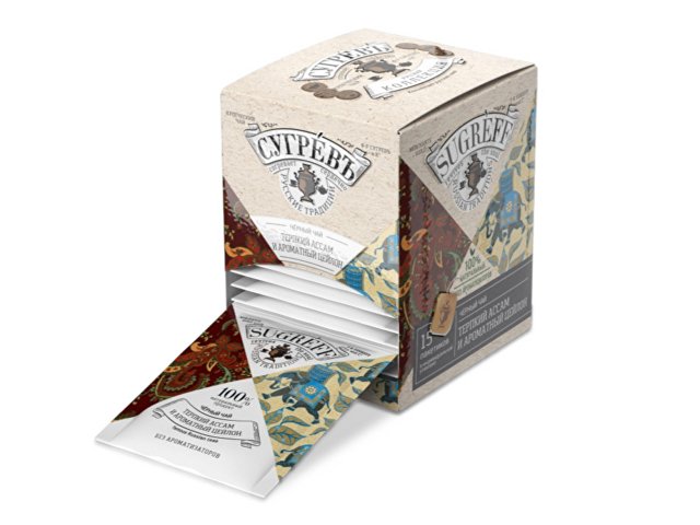 Чёрный чай «Терпкий Ассам и ароматный Цейлон» в индивидуальных саше thumbnail