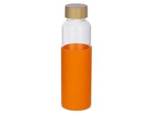 Стеклянная бутылка для воды в силиконовом чехле «Refine» (арт. 887318)