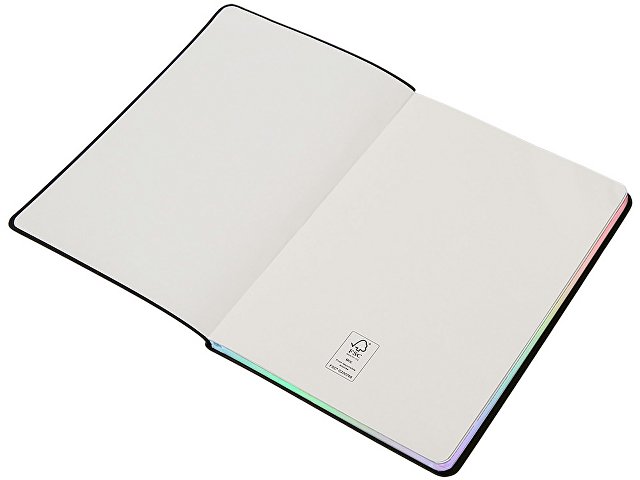 Блокнот А5 в гибкой обложке «Fellini» с голографическим срезом thumbnail